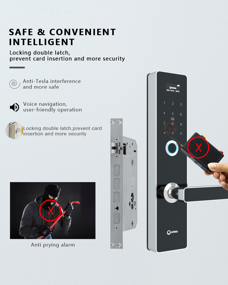 P8010 Fingerprint smart lock