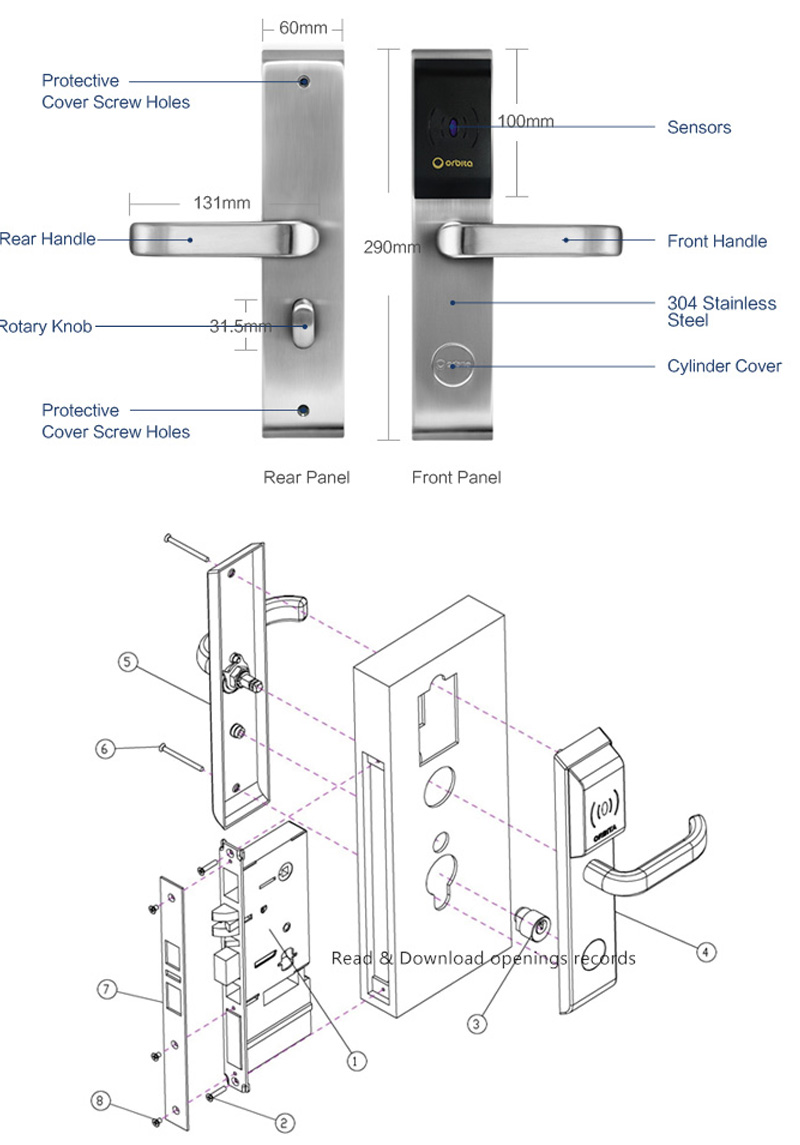 RFID Door lock| E3041